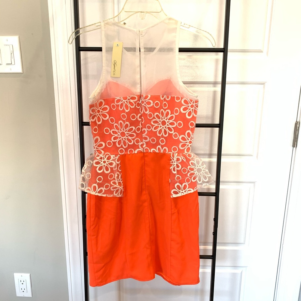 Adorable peplum dress
